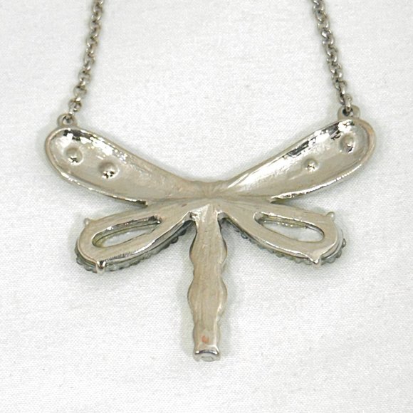 Liz Claiborne Enameled Dragonfly Neckace/Earrings Set - NOS - Picture 8 of 12